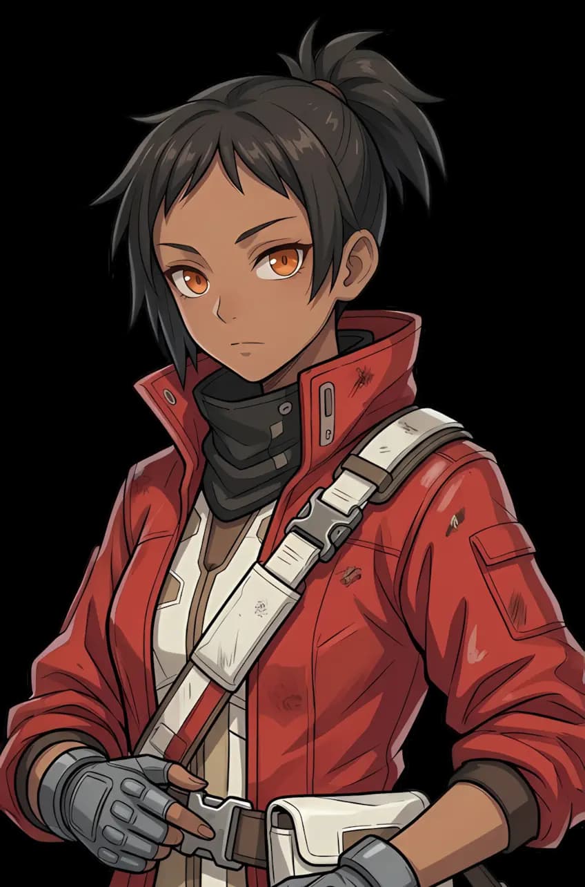 Portrait PLOMBIÈRE INDUSTRIELLE — analyse de résonance visuelle — Maximum Impact manga Obsidian