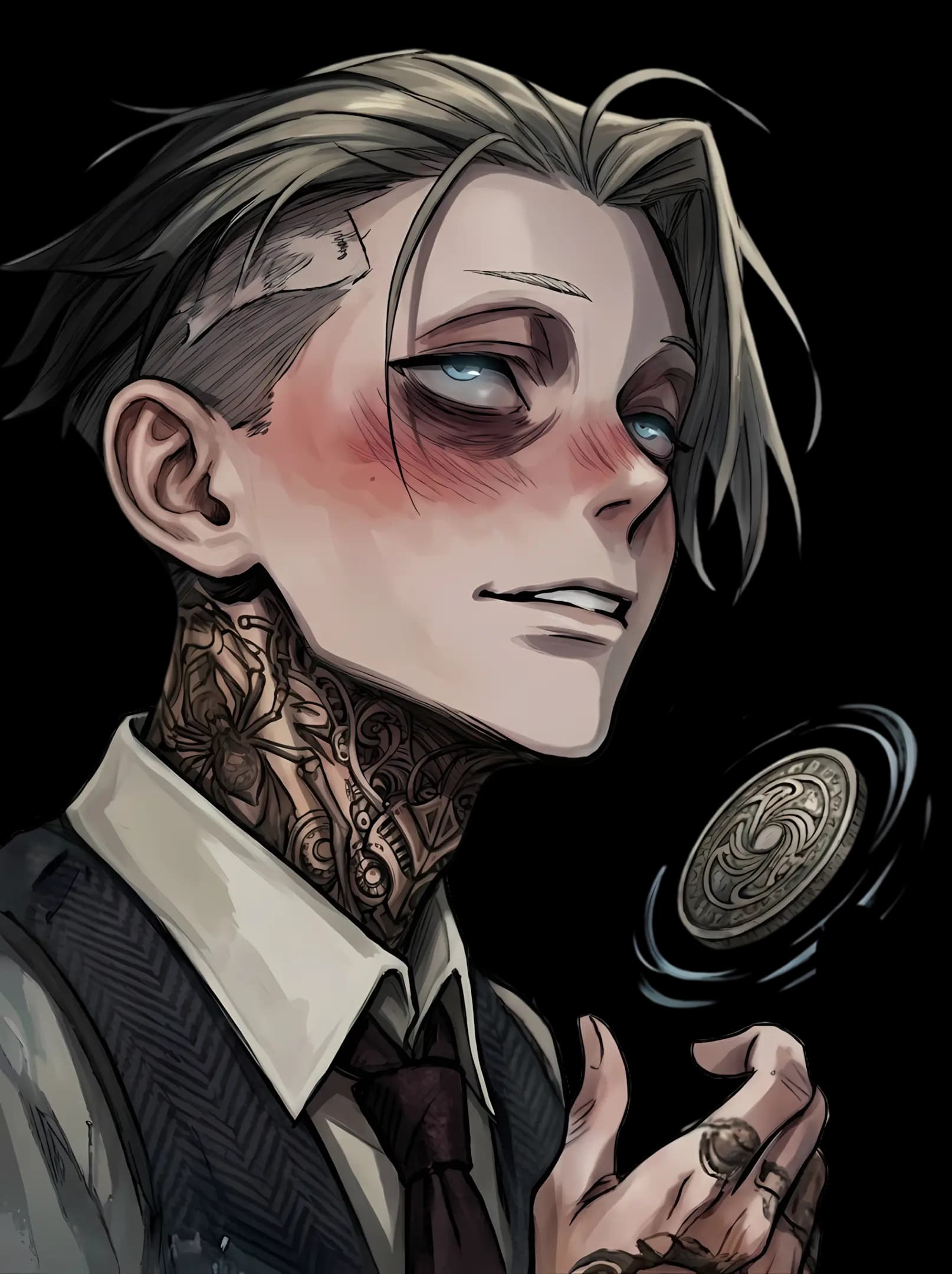 Portrait PRENEUR DE PARIS — analyse de résonance visuelle — Maximum Impact manga Obsidian